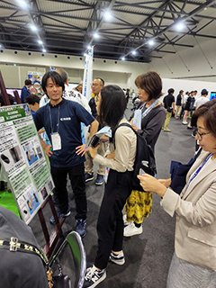微生物燃料電池（MFC） および微生物電気合成（MES）リアクターの展示