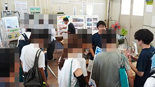 学科説明の様子