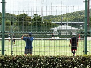 前日練習の様子