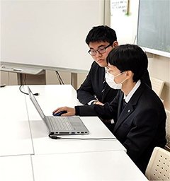 発表の様子
