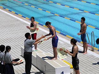 自由形50mと100mでインターハイ出場！！