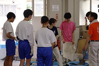 コンクリートの製作