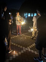 花火の時の写真