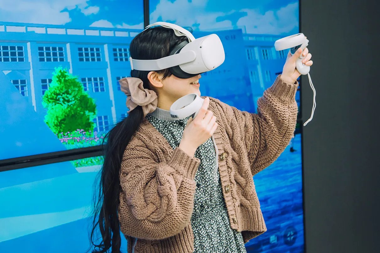 VRショールームで授業