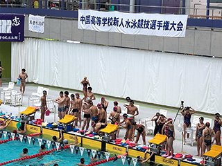 試合前の公式練習