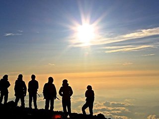 富士登山2013ご来光