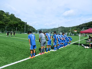 グランド入場です