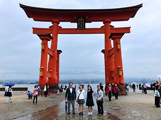 厳島神社訪問
