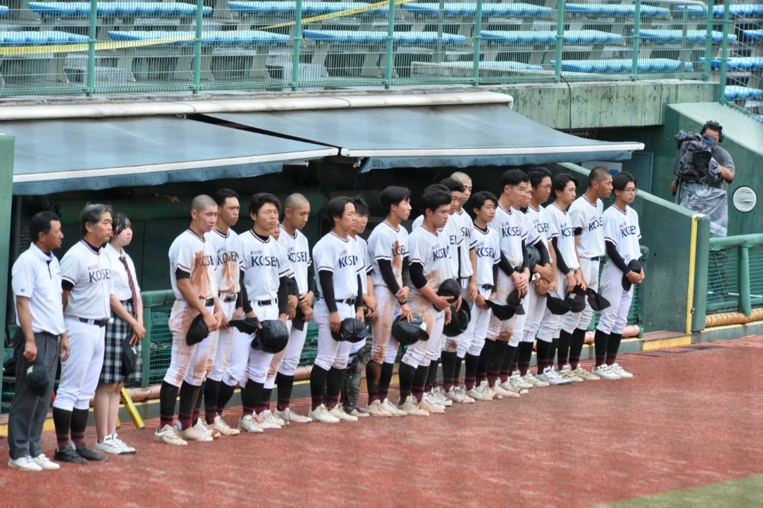心動かされる試合を見せた呉高専野球部
