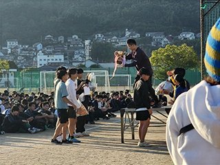 表彰式の様子