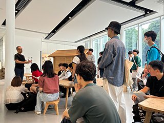 見学前の説明
