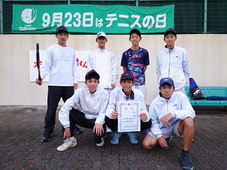 男子団体戦メンバー
