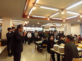 餘利野校長からの挨拶