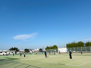 練習試合の様子