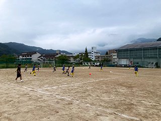 試合の様子１