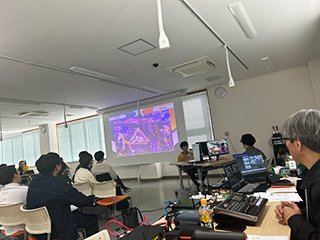 スト6IW リーダーとのエキシビジョンマッチの様子