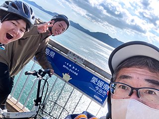 多々羅大橋：広島県と愛媛県の県境