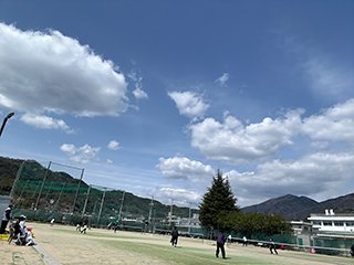 練習試合の様子（呉高専）