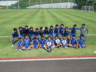 3－1で勝利した後の記念写真です