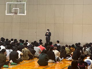 寮務主事からも一言