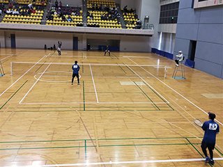 香川・樽岡ペアの試合