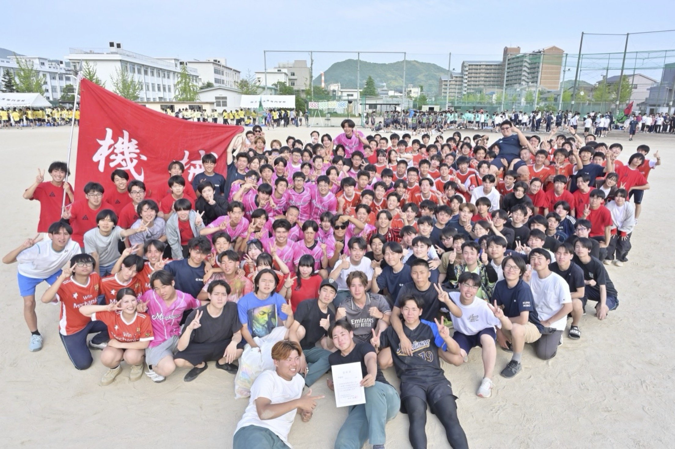 機械工学科集合写真