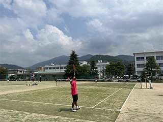 試合風景