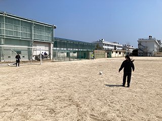 マネージャーもシュート！