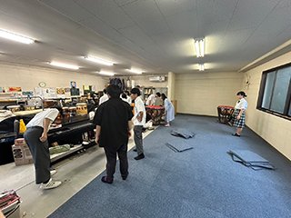 施工の様子