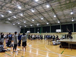 ビンゴで余った(?)景品を懸けて じゃんけん大会発動！？