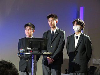 発表の様子