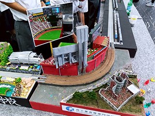 出展したジオラマ作品