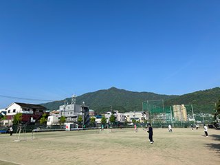 早朝練習の様子