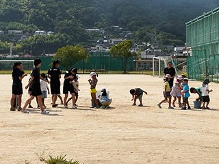 水風船合戦の様子2