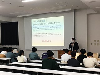 講師の服部 稔先生