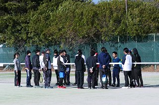 午後から団体戦を実施