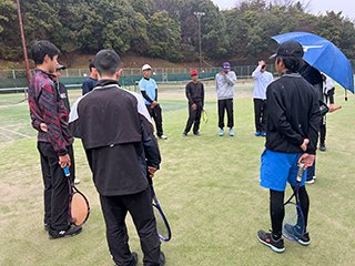 練習試合の様子（広島経済大学）
