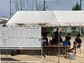 大会本部の様子