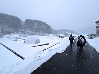 かなりの寒さでした