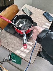 実験の様子