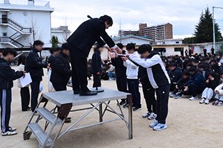 オープン部門の表彰式