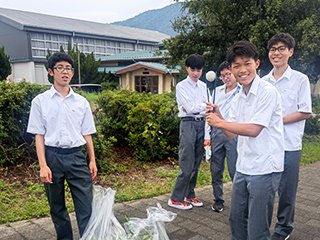 清掃を頑張りました