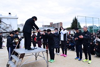 クラス部門の表彰式