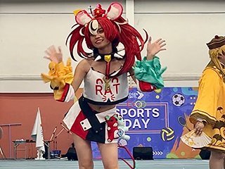 コスプレショーの様子