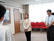 安全標語表彰状授与式の様子