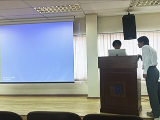 最終報告会発表の様子