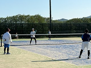 練習試合の様子