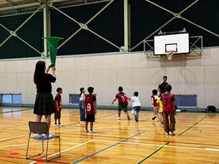 高学年のミニバスケットボール