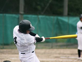 リードを広げる適時打を放った 大崎千尋選手