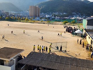 ソフトボール決勝戦の様子